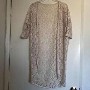 ARDENE - Lace Cover - Beige